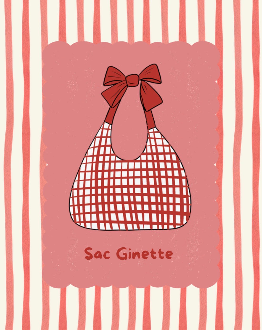 Le sac Ginette vichy