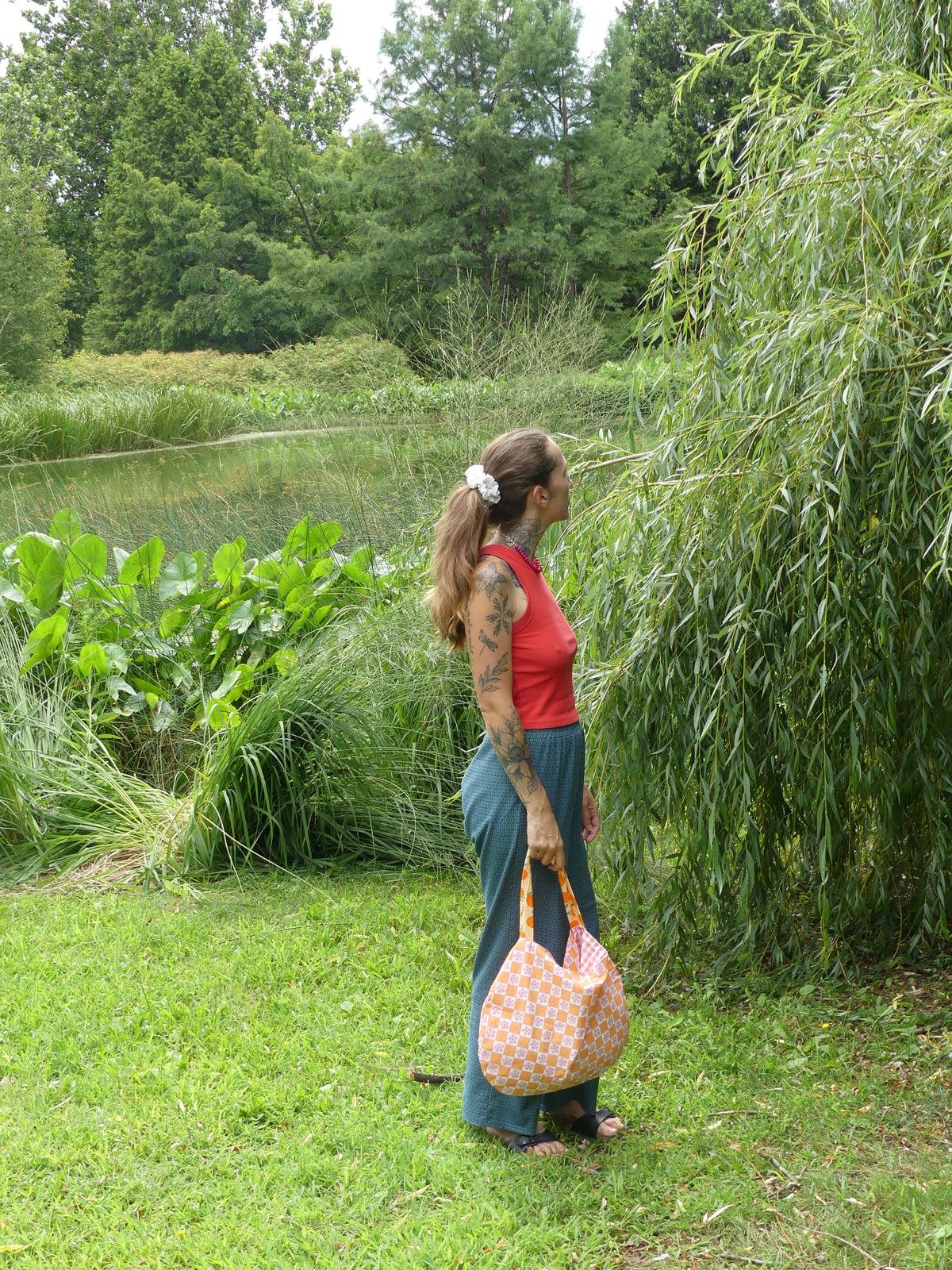 Sac Ginette petite orange