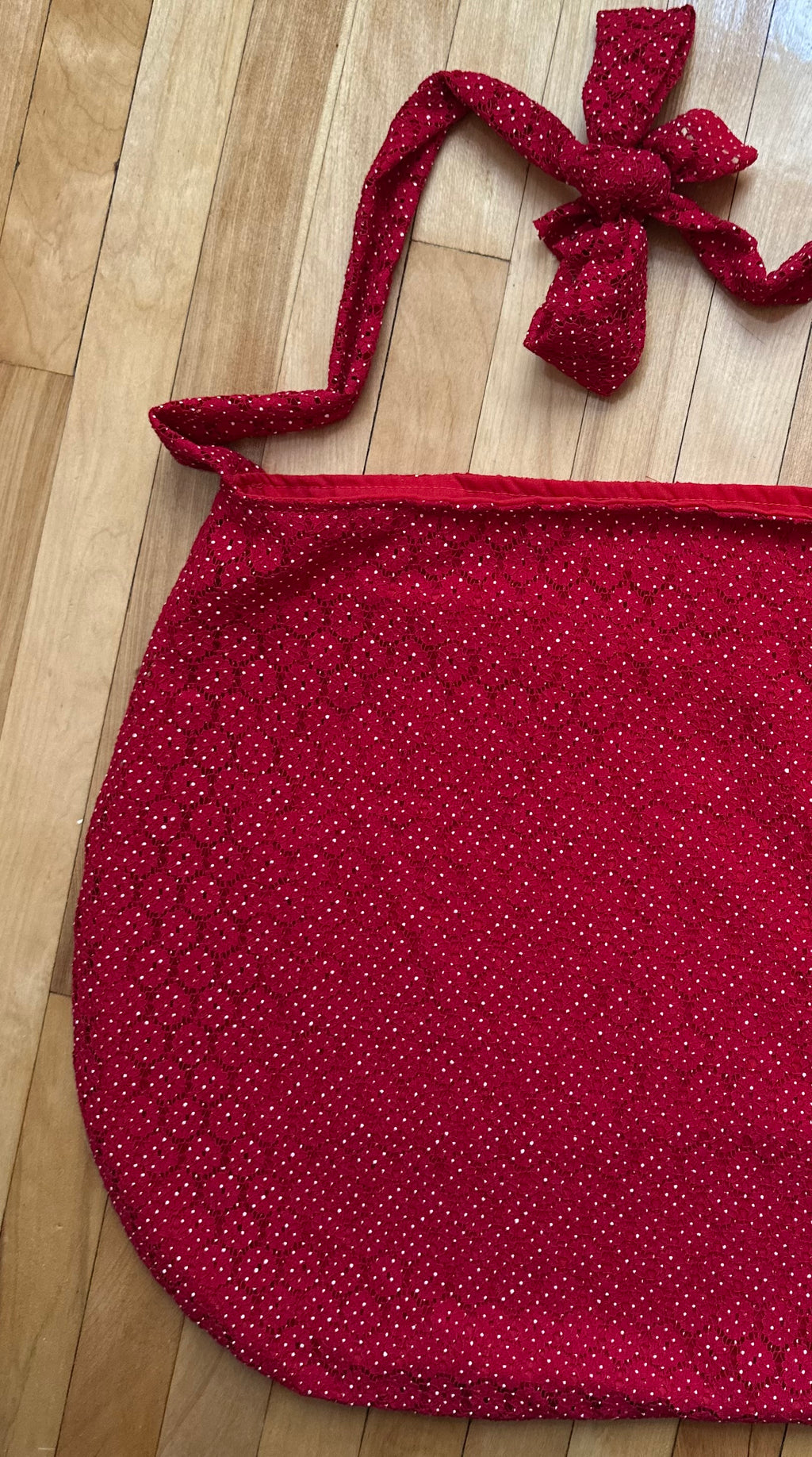 Le sac Ginette en dentelle